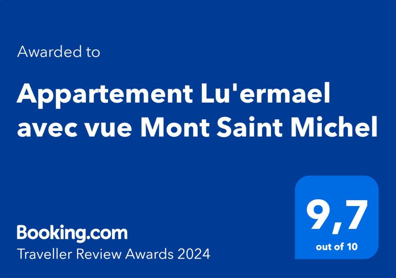 Appartement Lu'Ermael Avec Vue Mont Saint Michel Courtils Экстерьер фото